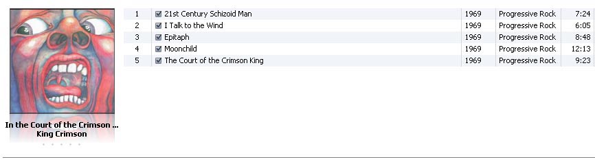 King Crimson - In the Court of the Crimson King